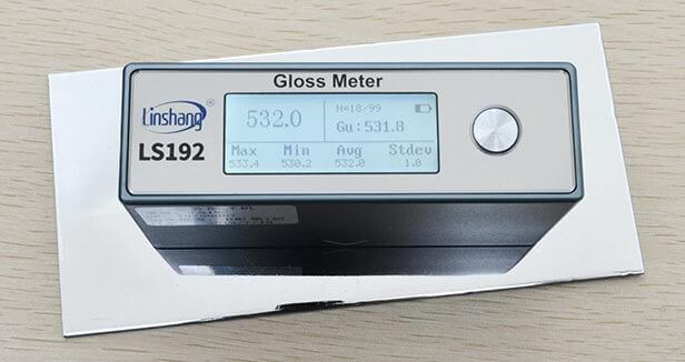 marble gloss meter