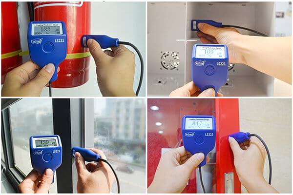 coating thickness gauge test fireproof coating thickness