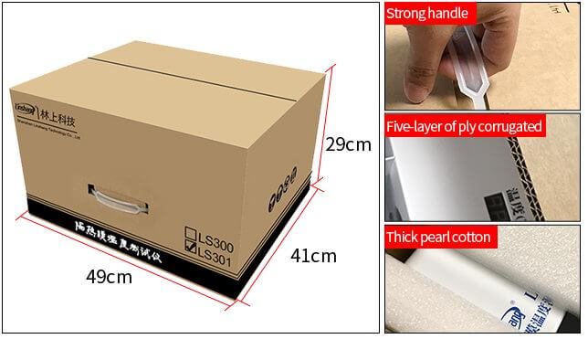 LS301 Solar film temperature meter package