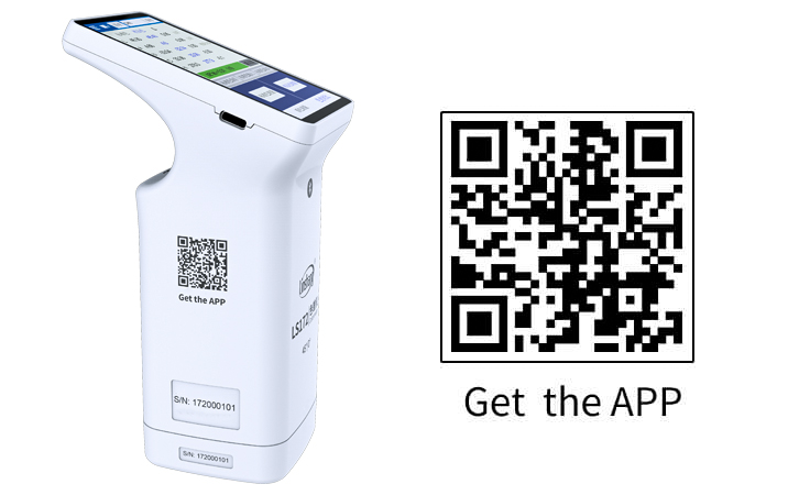 QR code to download colorimeter App QR code to download colorimeter App