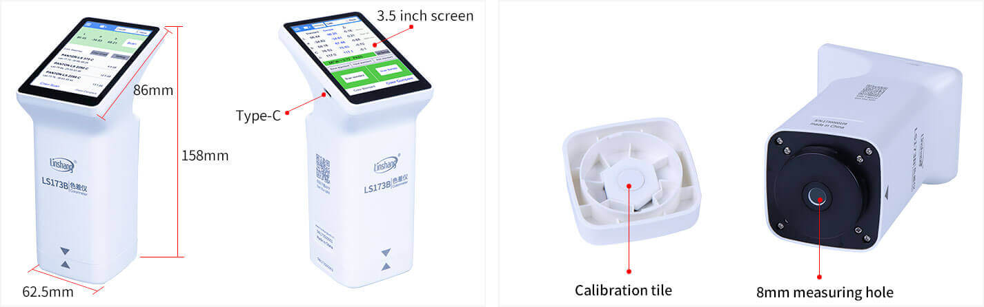 portable colorimeter structure