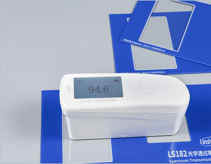 LS195 measure plastic sample in normal mode LS195 measure plastic sample in normal mode