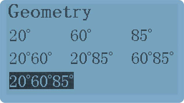 LS197  Gloss Meter Geometry