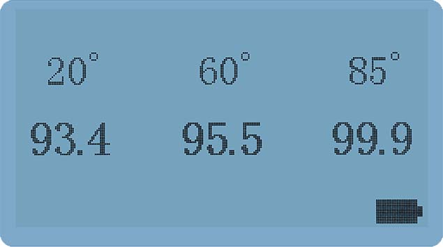 ls197  gloss meter  measurement interface