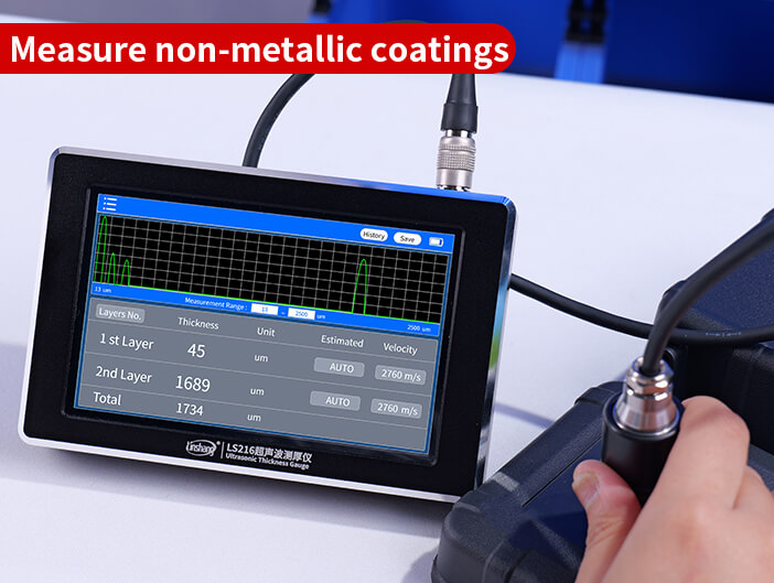Measure non metallic coatings Measure non metallic coatings