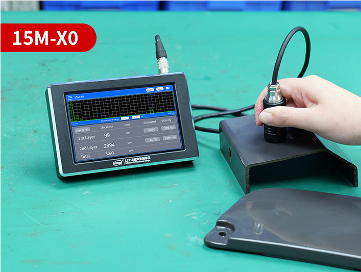 15M-X0 probe for testing plastic coatings