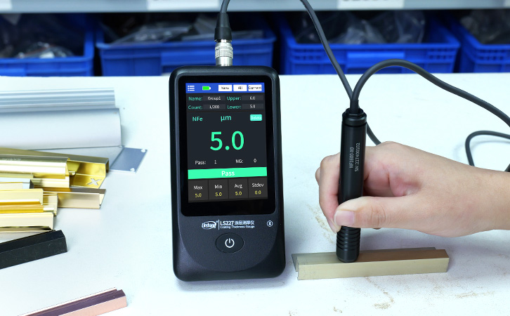 LS227 Multi-Probe Coating Thickness Gauge