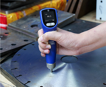 LS256 Cutting Disc Test