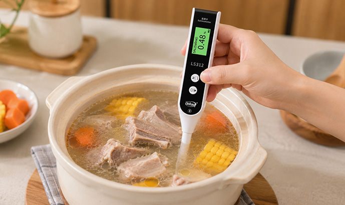 Soup Salinity Test