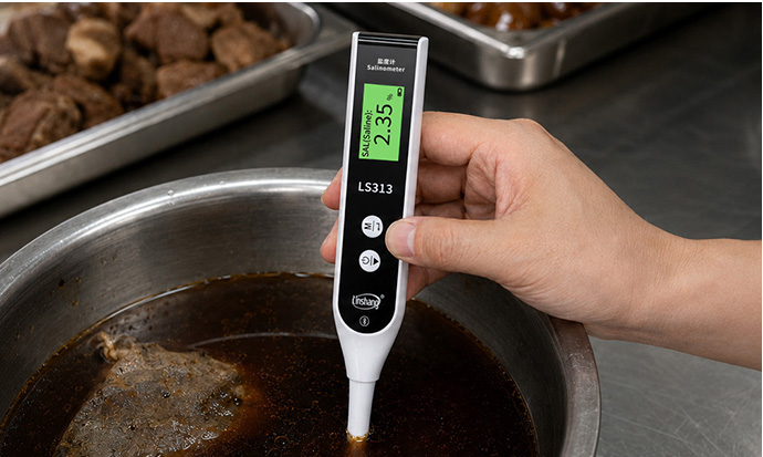 Brine salinity test