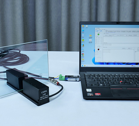 LS501 digital probe test film glass