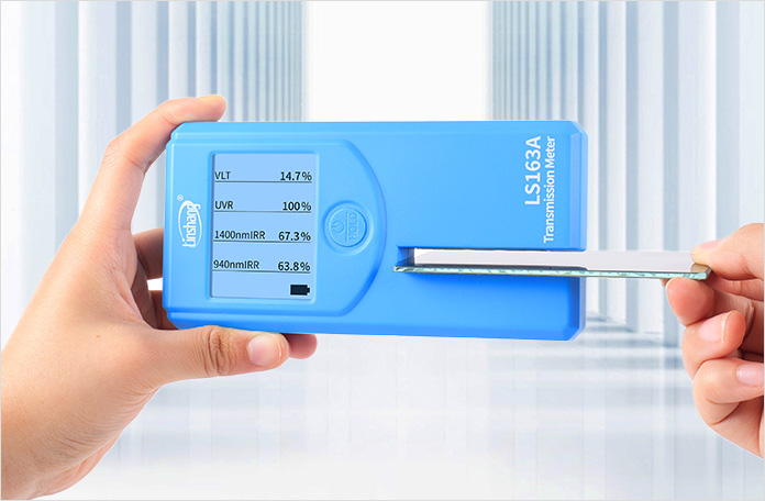 LS163A измеряет тонированные стёкла