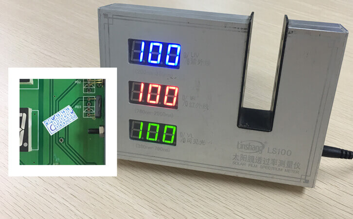 window film transmission meter