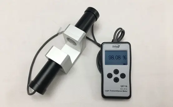 Light Transmittance Meter for High Transparent Material