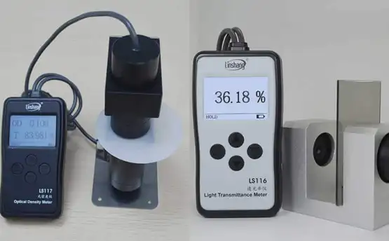 Difference between LS116 Light Transmittance Meter and LS117 Optical Density Meter