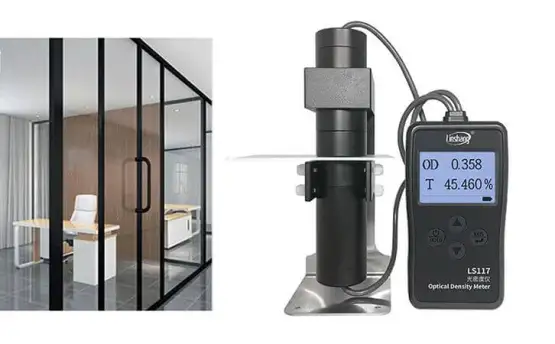 Densitometer LS117 Test the Transmittance of Switchable Glass