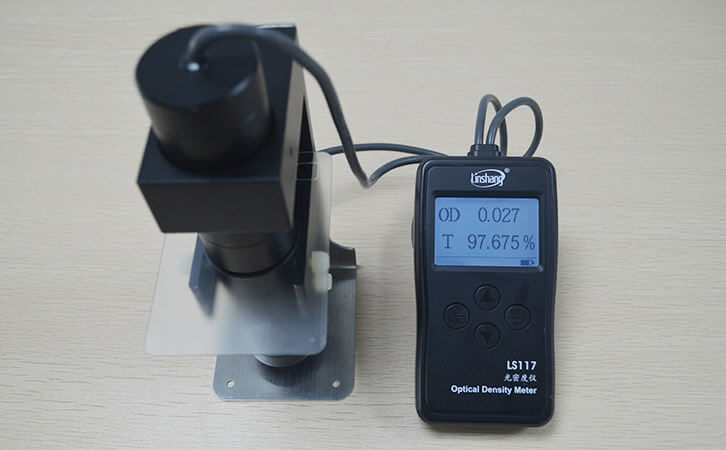 Optical density meter