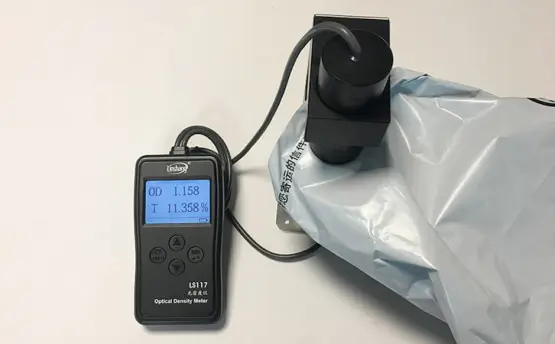 How to Test the Transmittance and Thickness of the Courier Bag?