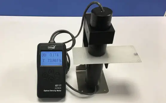 Application of LS117 Optical Density Meter in Crystal Glass Industry