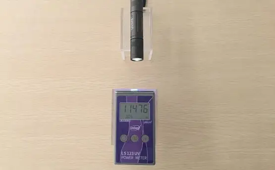 Can We Use LS123 UV radiometer measure UV lamps for curing?