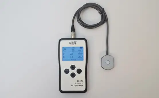 Germicidal lamp UV light intensity meter｜LS125 UVC detector-Linshang