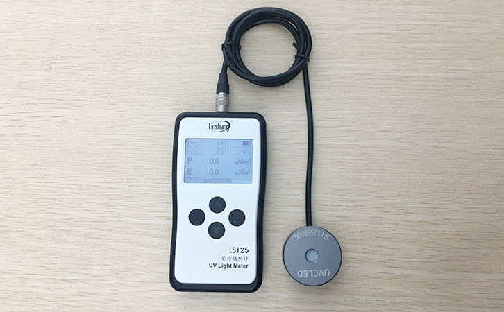 uvc light intensity meter