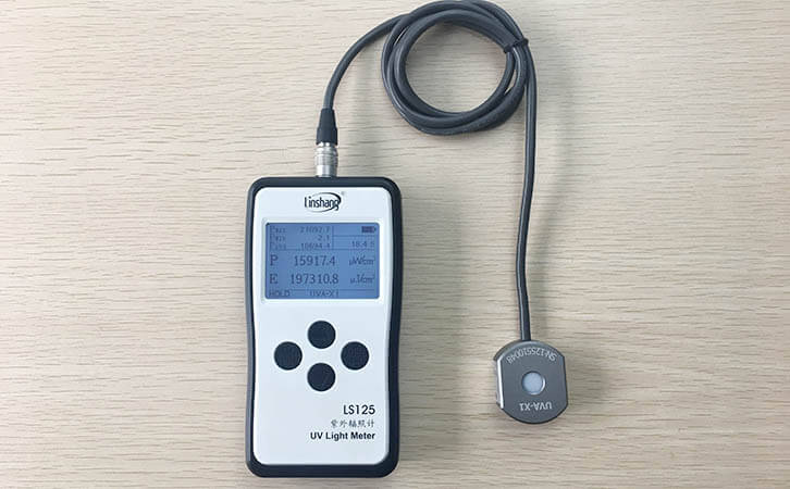 uv light power meter 