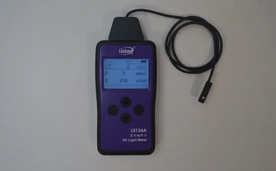 Linshang LS126A Light Intensity Meter Operation Method