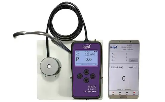 The Instruction of LS126C Ultraviolet Irradiance Meter