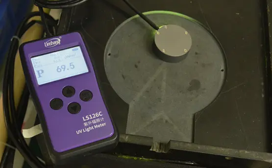 Medical UVC Detector Calibration Process