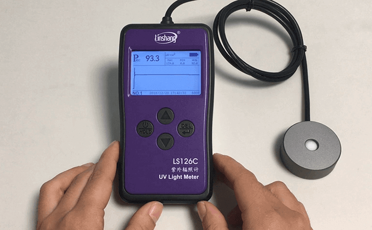 LS126C UV light tester