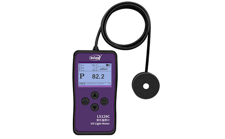 UV Light Meter for hospital germicidal lamp intensity detection
