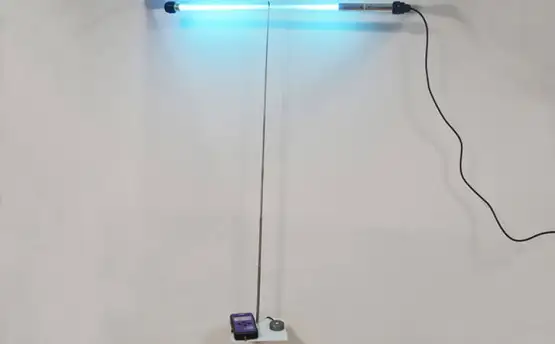 UVC Detector Applied to the Detection of Germicidal Lamps in Food Factories