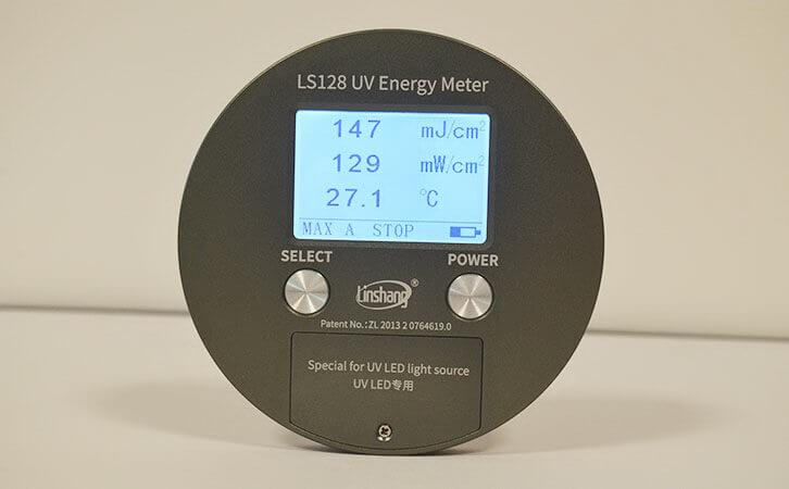 UV energy tester