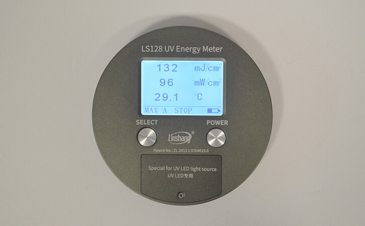 UV intensity units display