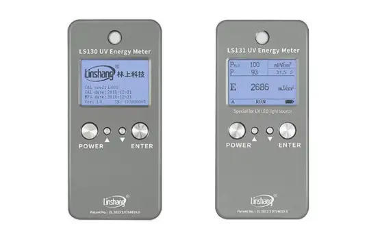 UV Irradiance Meter used in UV Curing