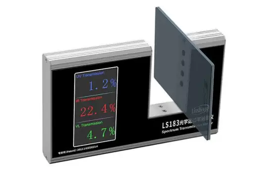 Difference between LS103A and LS183 spectrum transmission meter