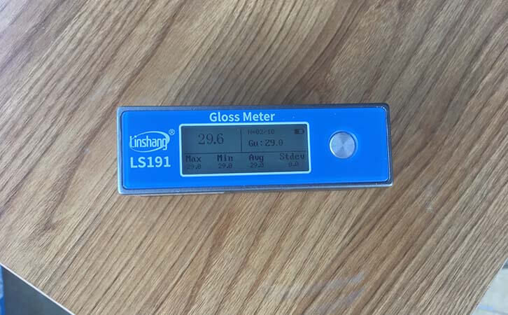 Paint gloss meter