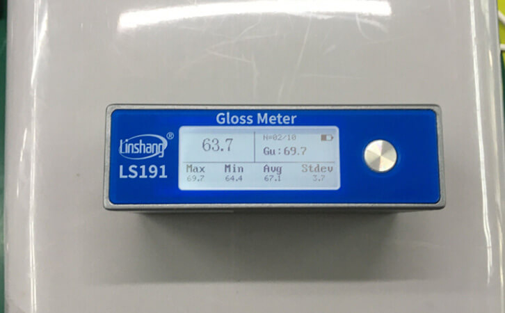 gloss meter for plastic 