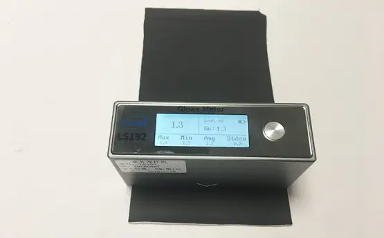 Gloss tester for Artificial Leather Gloss Test