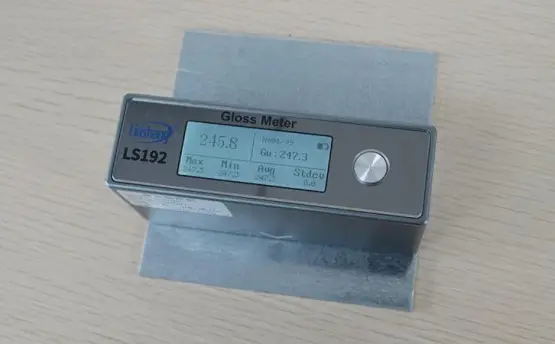 Method for Improving Metal Surface Gloss | Gloss Meter