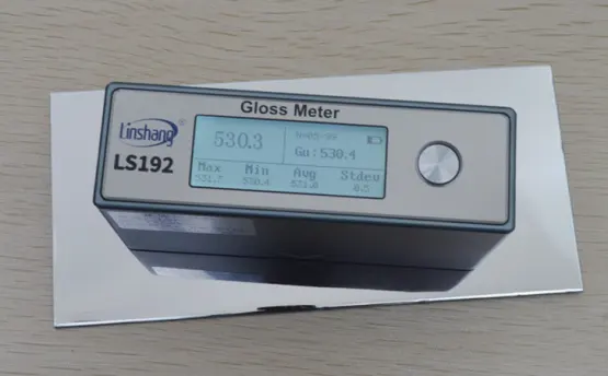 Gloss Metre | Difference and Connection of Surface Gloss and Smoothness 