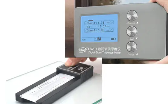 Non-Contact and Laser Glass Thickness Meter 