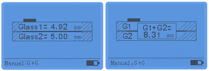 LS201 Glass Thickness Gauge for Laminated Glass Thickness