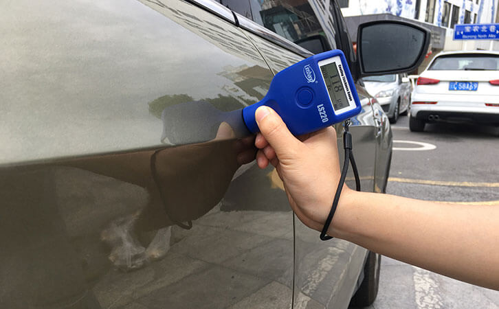 LS220 mil thickness gauge for paint test the car paint thickness