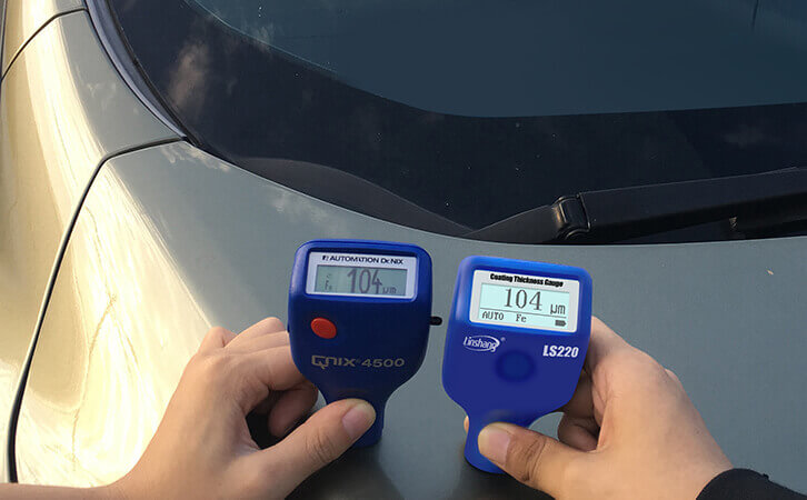 220 coating thickness tester test the car paint thickness