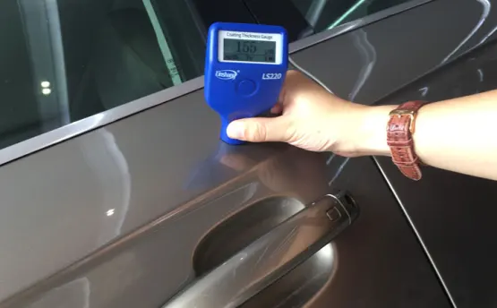  Evaluate the Used Car With Automotive Paint Thickness Gauge