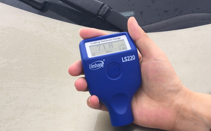 LS220 paint thickness gauge