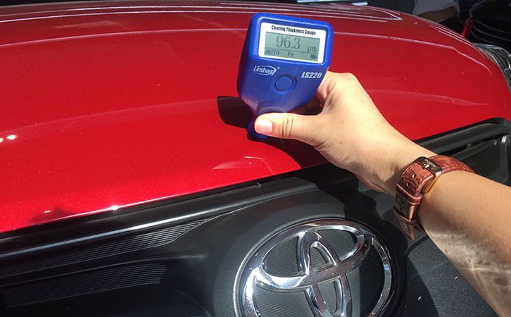 LS220 car paint thickness gauge 