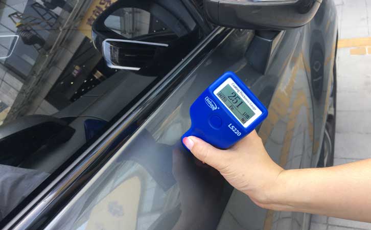 Car paint deals thickness gauge